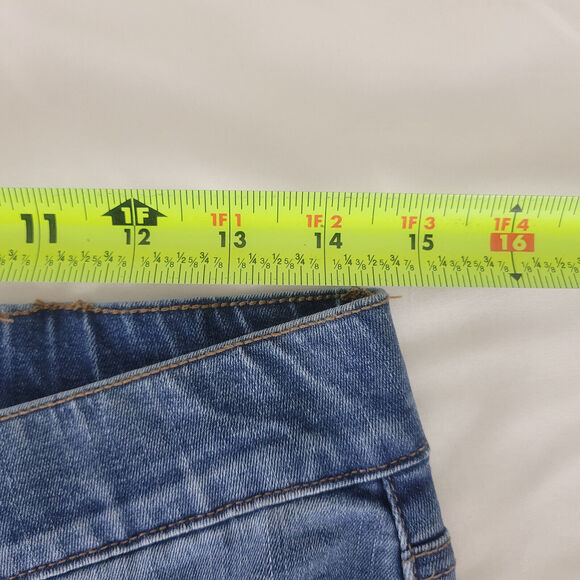 Passports Jeans Womens 8 Blue‎ Mid Rise Straight Leg Medium Wash Denim W29 x L26 - Picture 4 of 14